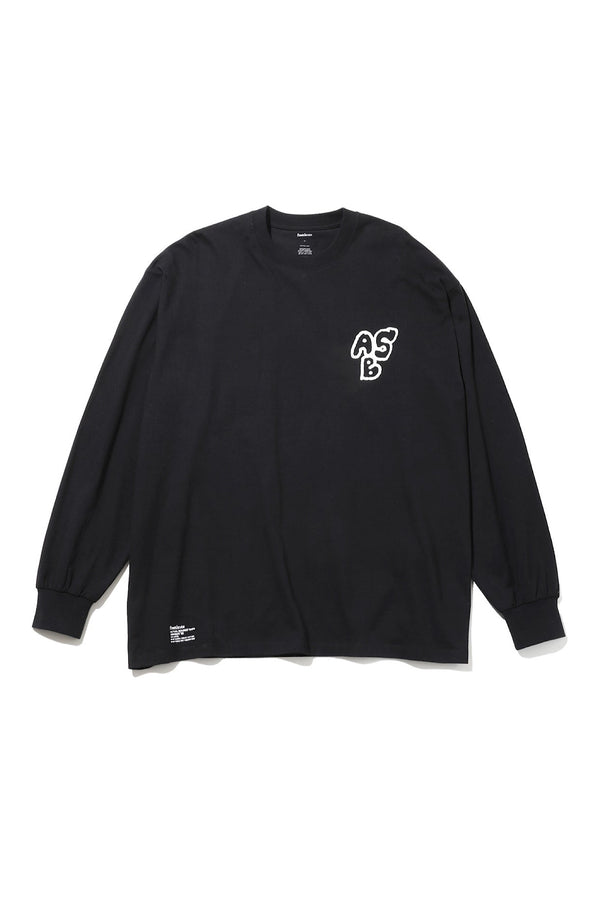 AS×FS / Corporate L/S Tee "PUBLISHING" - Black