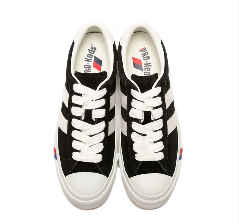 PRO-Keds /  ROYAL PLUS SUEDE LO - BLACK