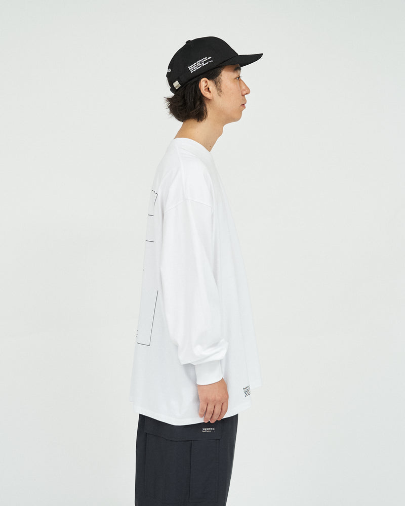 Fresh Service / AS×FS CORPORATE L/S TEE “A-SERIES” - WHITE
