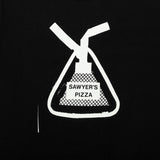 TACOMA FUJI RECORDS / SAWYER’S PIZZA Tee - Black