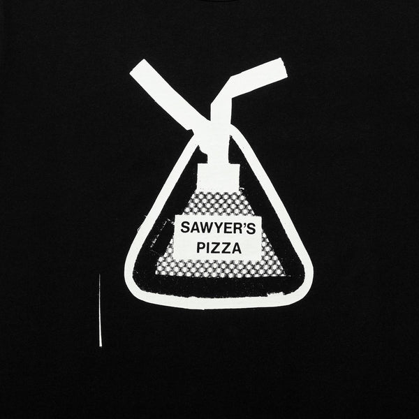 TACOMA FUJI RECORDS / SAWYER’S PIZZA Tee - Black