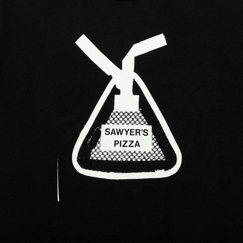 TACOMA FUJI RECORDS / SAWYER’S PIZZA Tee - Black