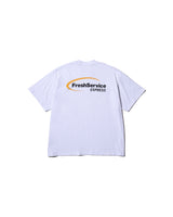 Fresh Service /  CORPORATE PRINTED S/S TEE "DISPATCH" - WHITE