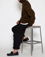 CORONA /  AGGRESSOR SLACKS / Black w/ Bio-wash