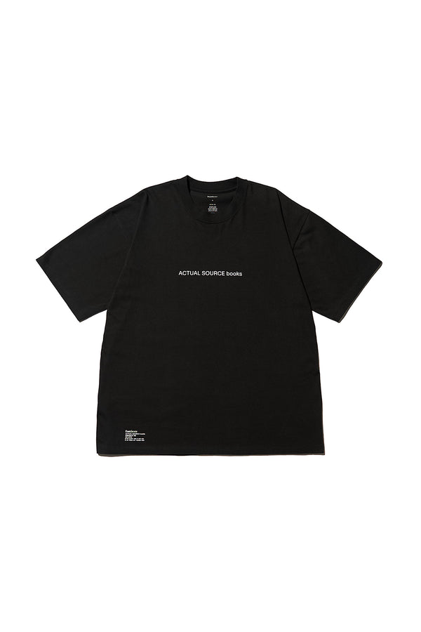 Fresh Service / AS×FS CORPORATE S/S TEE “BOOK STACK” - BLACK