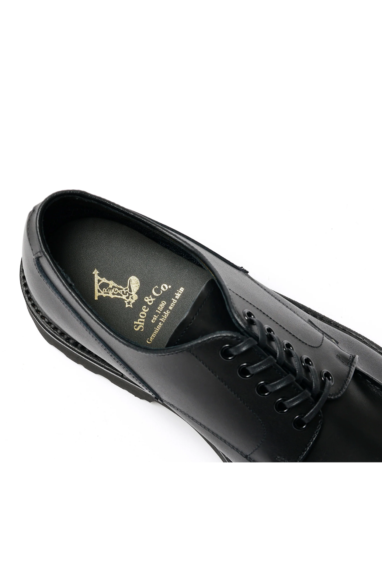 REGAL Shoe&Co. / U-Tip GTX _Black – redtriangle