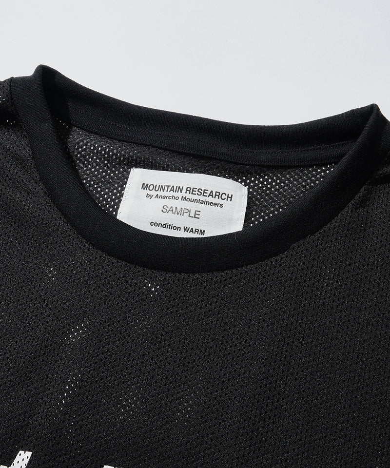 Mountain Research / Mesh Tee (M.C.) - Black