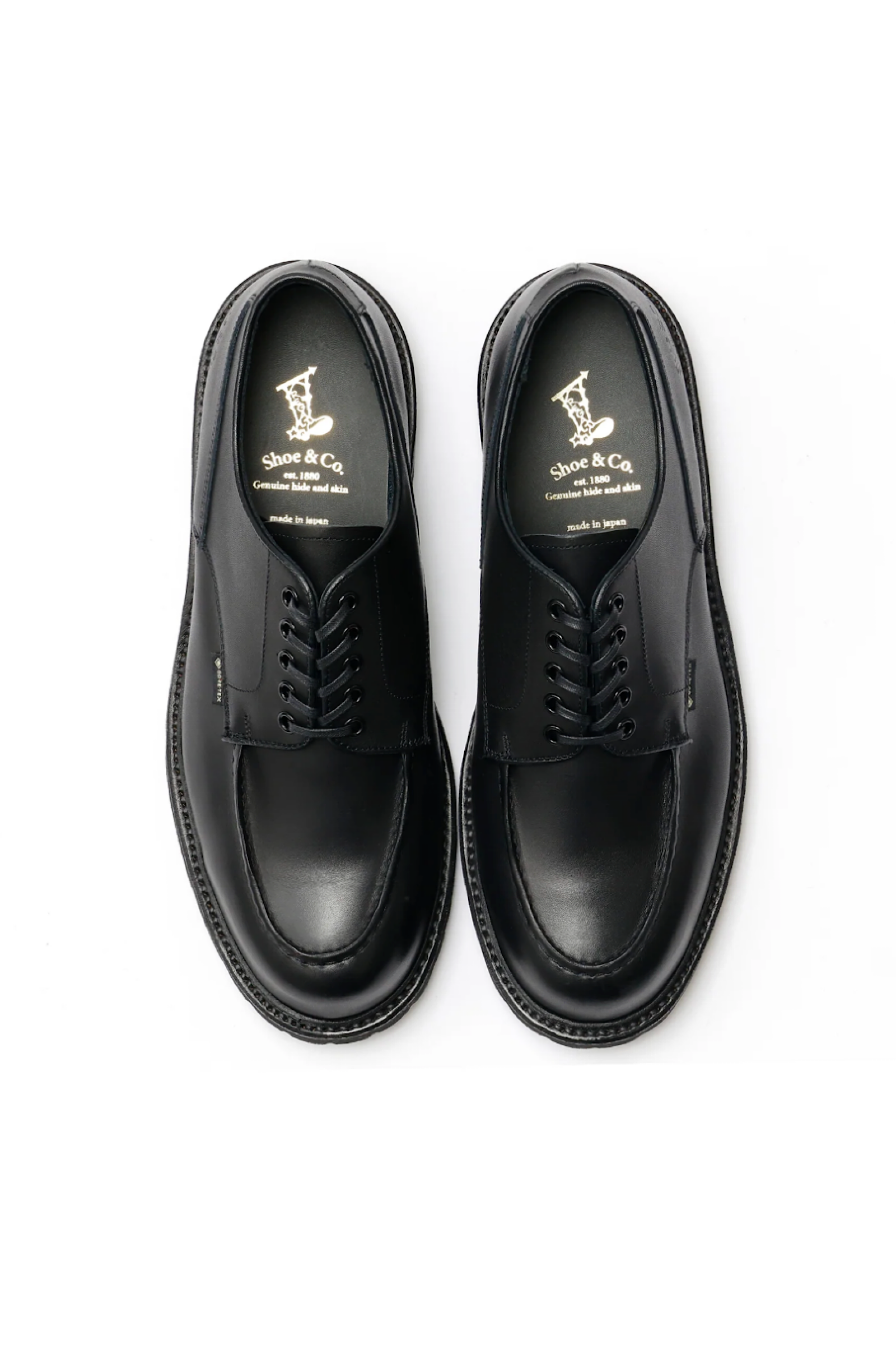 REGAL Shoe&Co. / U-Tip GTX _Black – redtriangle