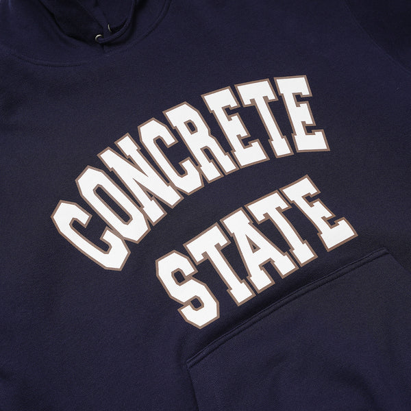 Hombre Nino / PULLOVER HOODIE　（CONCRETE STATE）- Navy