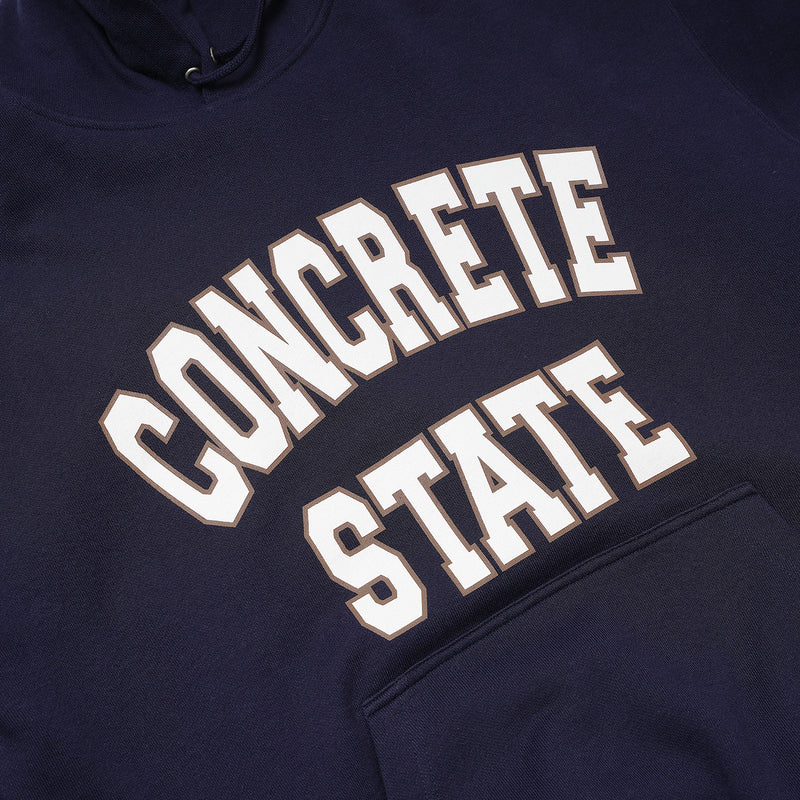 Hombre Nino / PULLOVER HOODIE　（CONCRETE STATE）- Navy