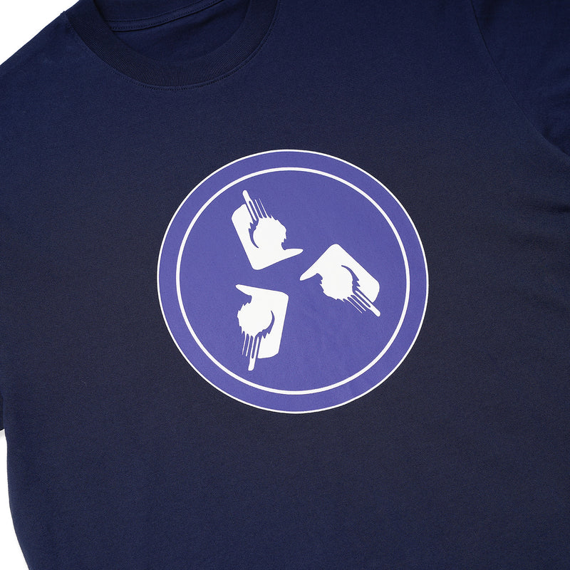 SUBWARE  / 3 DEADES OF SUBWARE SHORT SLEEVE TEE - NAVY