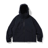 ES.1 / 3lyr down Hoodie - Navy