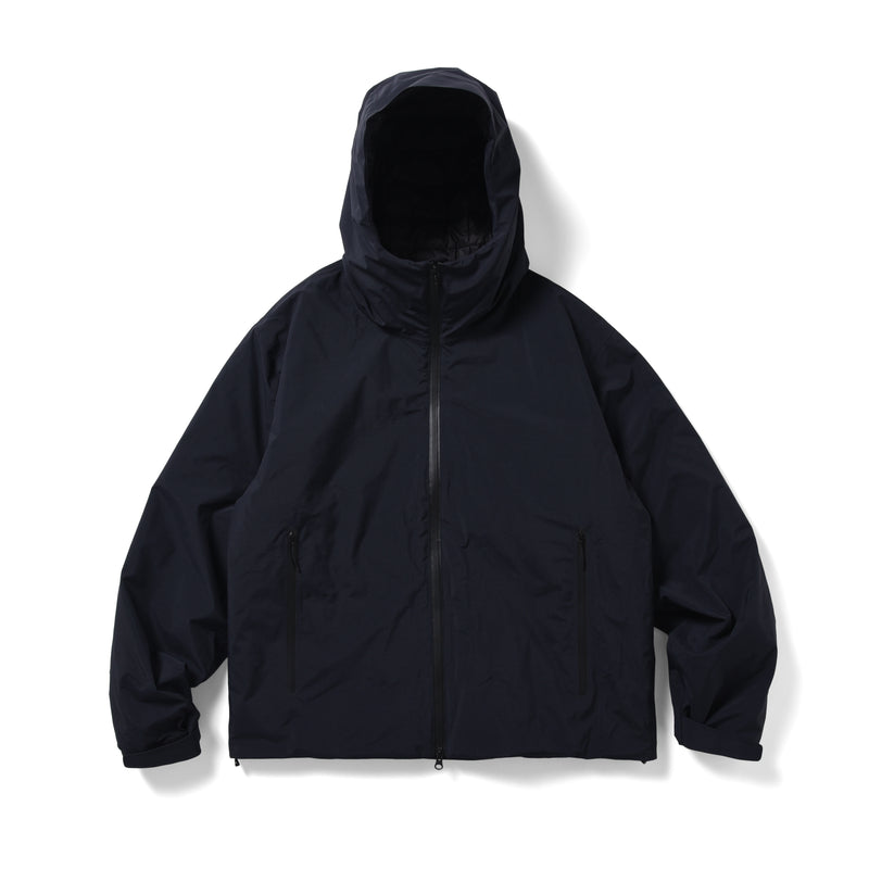 ES.1 / 3lyr down Hoodie - Navy