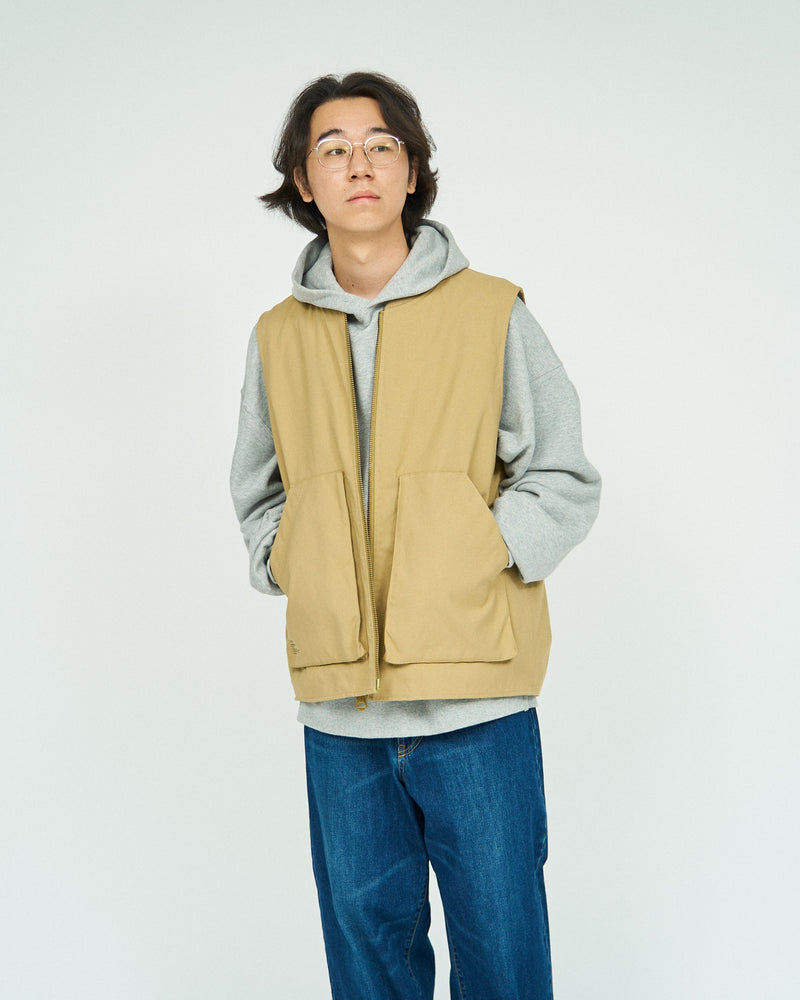 FreshService / Boa Lined Duck Vest - Beige