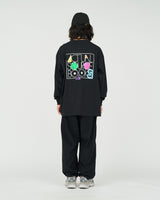 Fresh Service / AS×FS CORPORATE L/S TEE “PLAYFUL” - BLACK