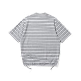 ES-U / Border T-Shirt - Gray Border
