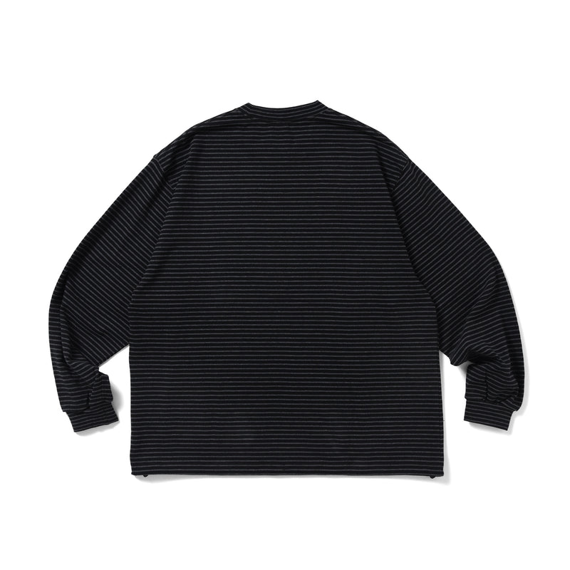 ES.1 / Border LS T -Shirt- Black Border – redtriangle