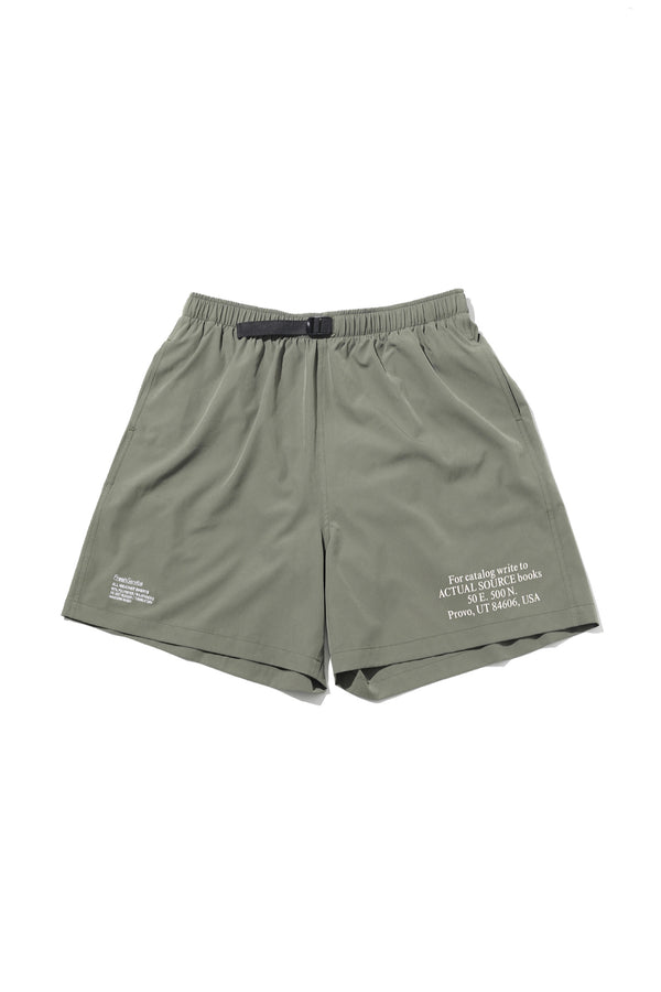 Fresh Service / AS×FS ALL WEATHER SHORTS "ADDRESS" - KHAKI