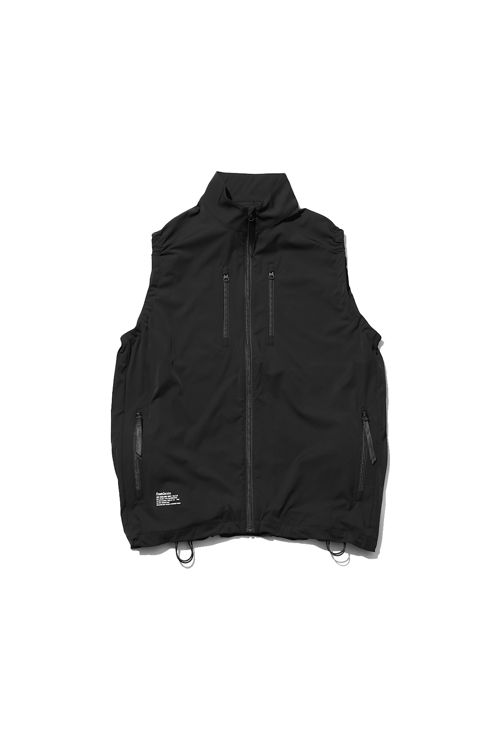 Fresh Service / AIR COOLING VEST_Ver.2.0 - Black – redtriangle