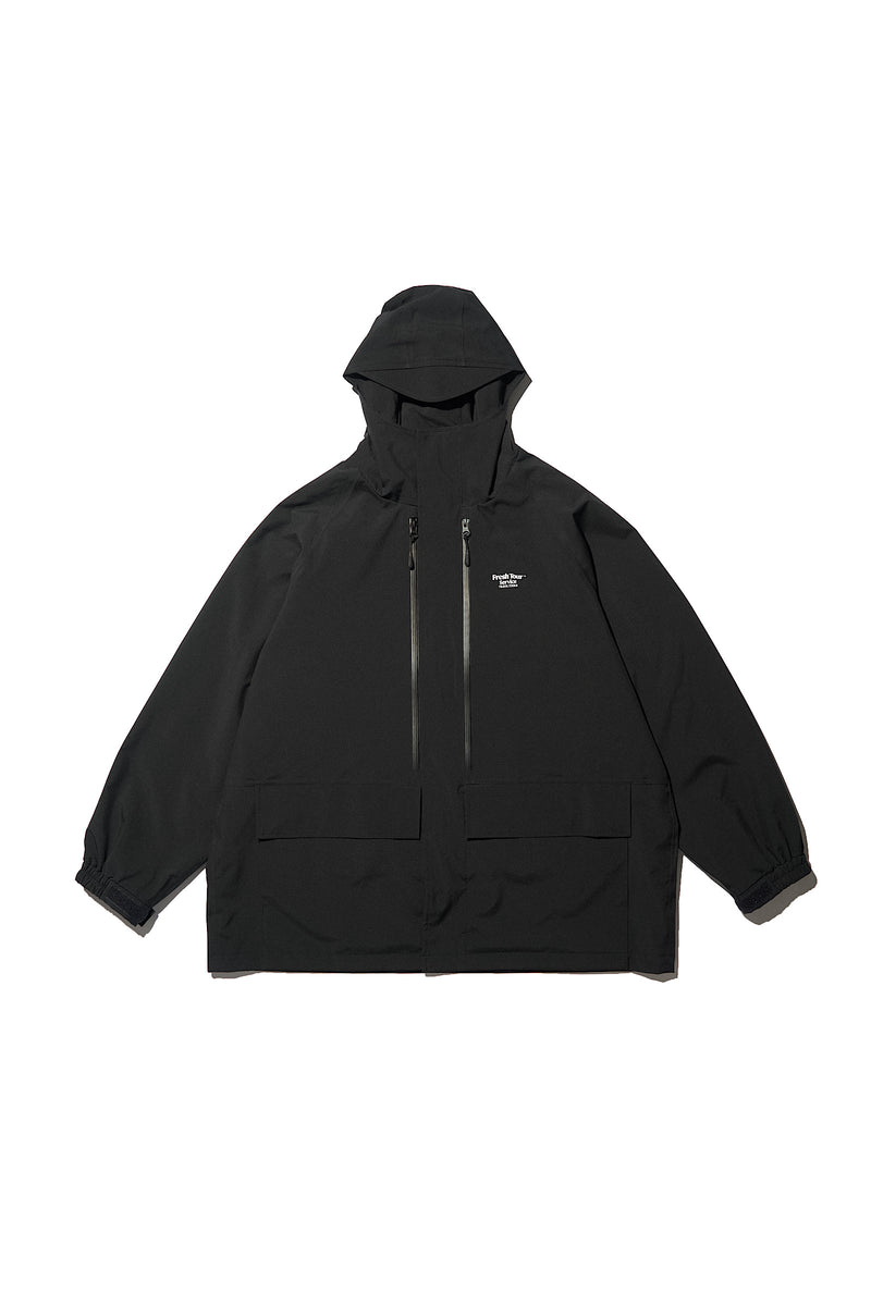 Fresh Service / WATERPROOF TACTICAL SHELL  - Black