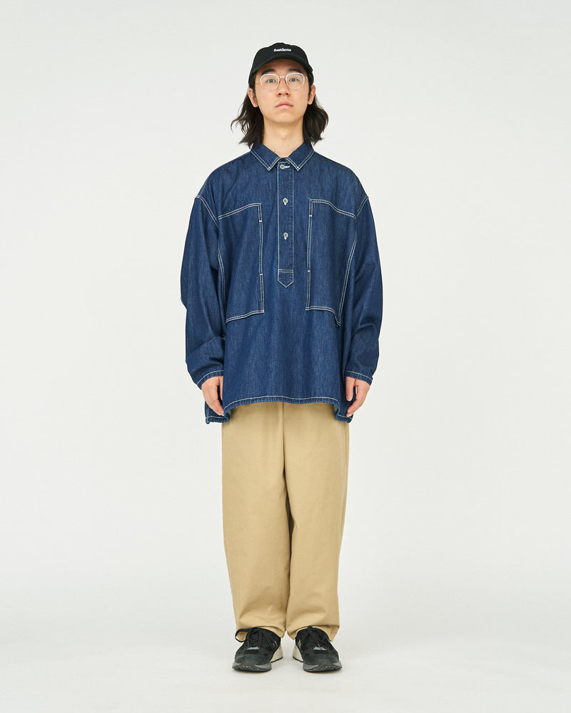 Fresh Service / Denim Pullover Shirt - One Wash