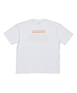 Riding Equipment Research / Logo Tee (MINE) - RER190/White*A.ORANGE