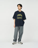 Fresh Service / REVERSIBLE  S/S TEE  - NAVY