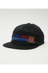Hombre Nino /6 PANEL CAP (PUAKO SHOP) - Black