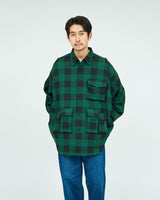 FreshService / Buffalo Check Multi Pocket Shirt