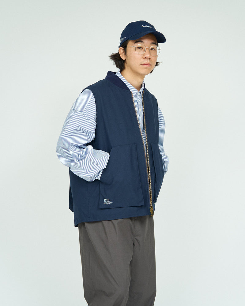 FreshService / Boa Lined Duck Vest - Navy