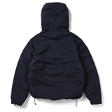 ES.1 / 3lyr down Hoodie - Navy