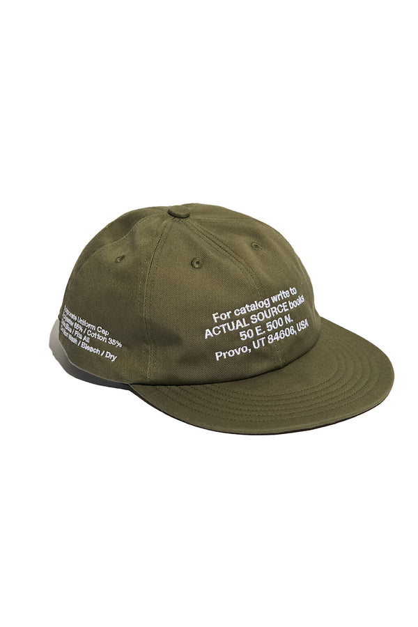 Fresh Service / AS×FS ALL CORPORATE CAP "ADDRESS" - KHAKI