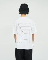 Fresh Service / AS×FS CORPORATE S/S TEE “A-SERIES” - WHITE