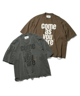 Mountain Research /Damage Tee "Come as you are" - Brown