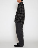 CORONA / W.C.W SHIRT PULLOVER / Black × White