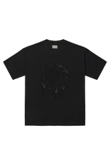 MISHKA / KEEP WATCH　Raised Emb  S/S Tee - Black