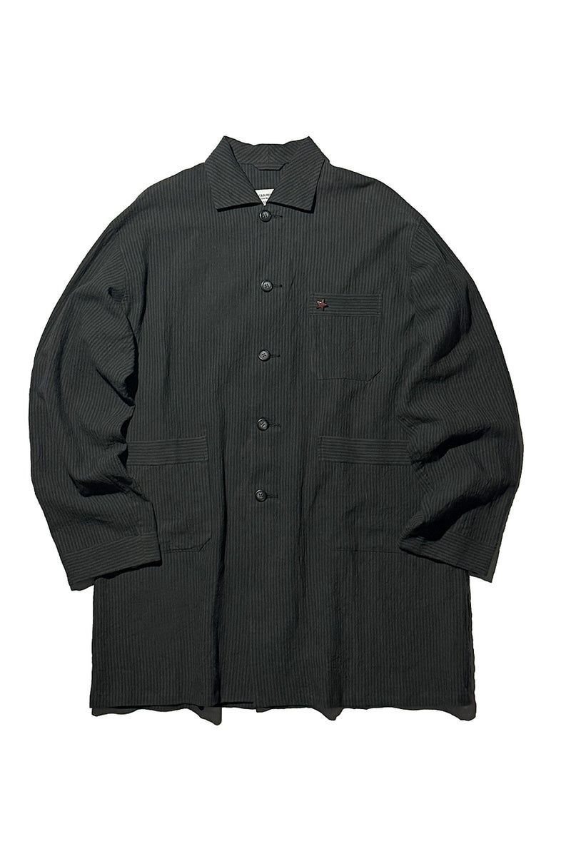 マウンテンリサーチラガーシャツ Mountain Research /Long Shirt - Black – redtriangle