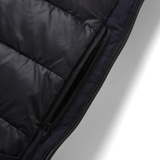 ES.1 / 3lyr down Hoodie - Navy