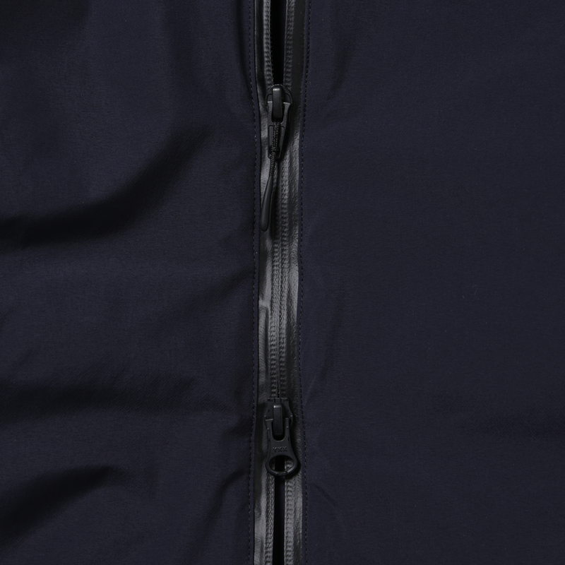 ES.1 / 3lyr down Hoodie - Navy