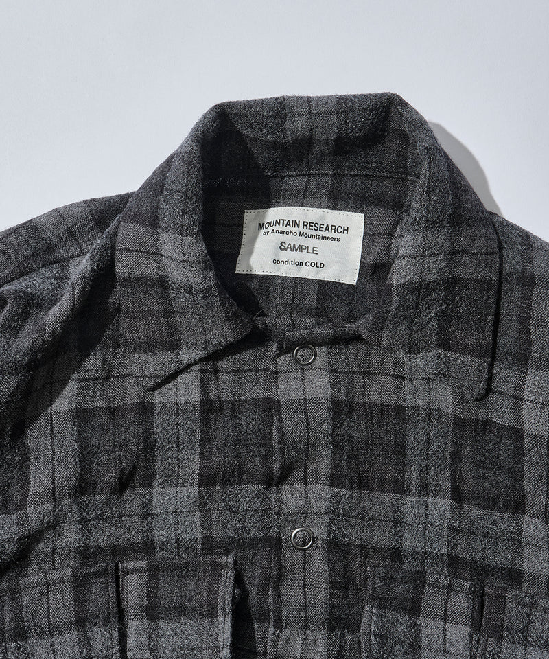 Mountain Research / Phishing PKT Shirt - C,Gray