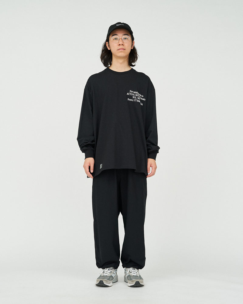 Fresh Service / AS×FS CORPORATE L/S TEE “PLAYFUL” - BLACK