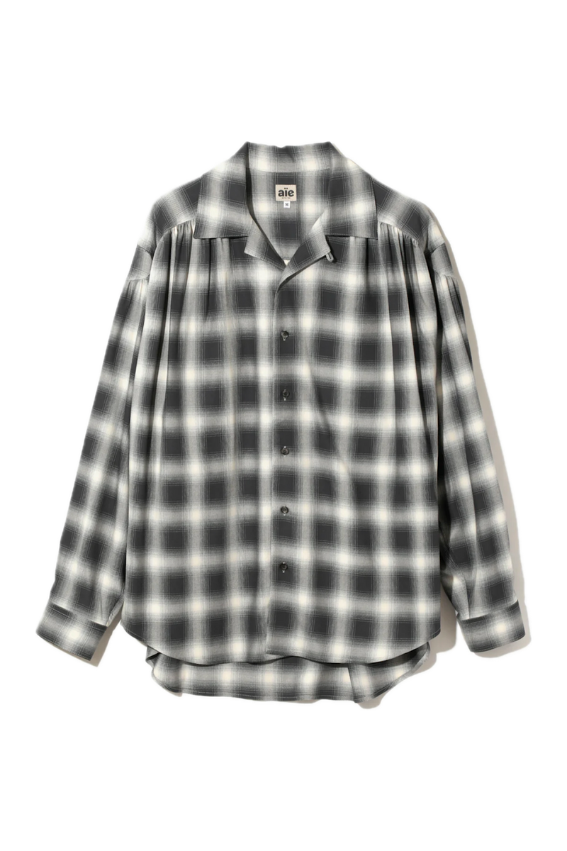 AiE / PAINTER SHIRT -  Ombre Rayon Twill