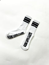 KIDS LOVE GAITE / KLG-SOCKS - WHT×BLK