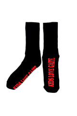 KIDS LOVE GAITE / KLG-SOCKS - BLK