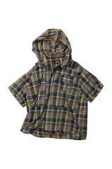 MODMNT / ZIP HOODED SHIRT - NVY