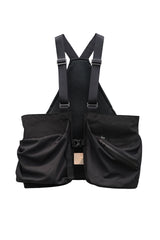 TROVE×GEAR HOLIC  / TROVE x 岡部文彦 / BIG POCKET VEST 刈 / BLACK