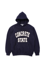 Hombre Nino / PULLOVER HOODIE　（CONCRETE STATE）- Navy