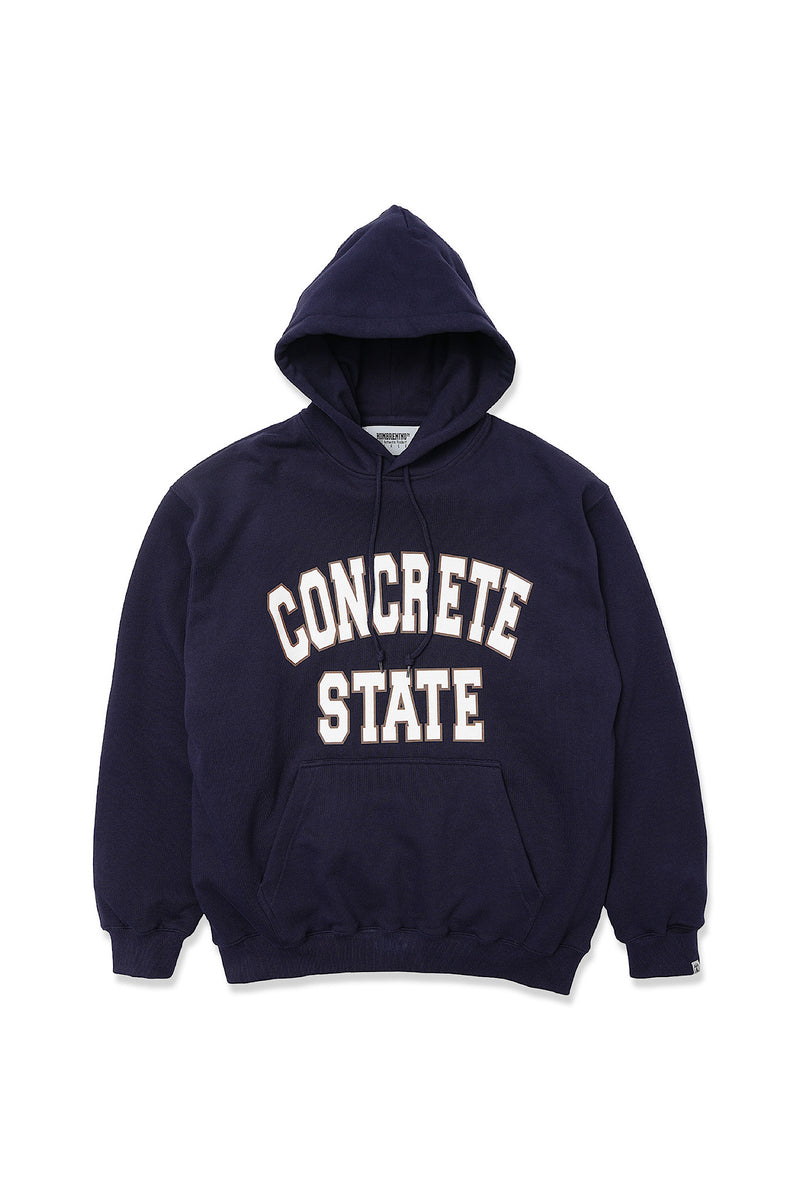 Hombre Nino / PULLOVER HOODIE　（CONCRETE STATE）- Navy
