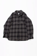 CORONA / W.C.W SHIRT PULLOVER / Black × White