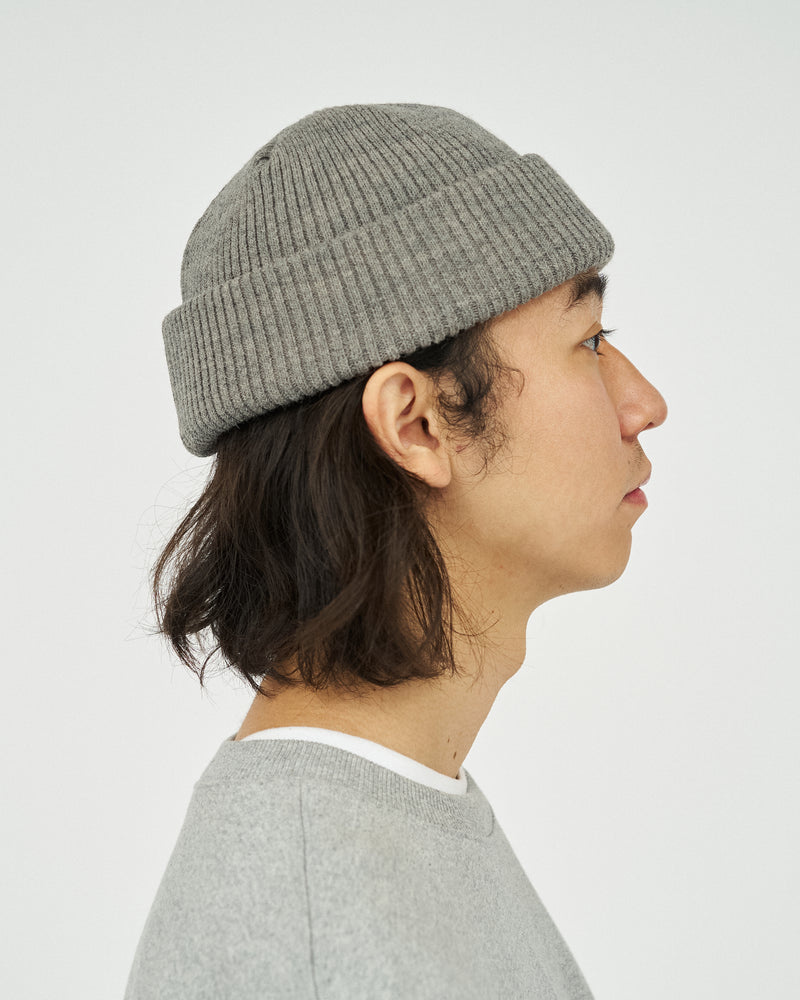 Fresh Service / THERMAL RIB KNIT WATCH CAP - GRAY